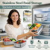 EcoSeal – Freshness Lock Stainless Steel Containers