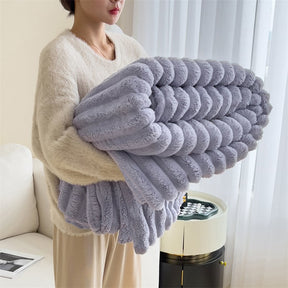 CozyStripe – Ultra Soft Striped Blanket