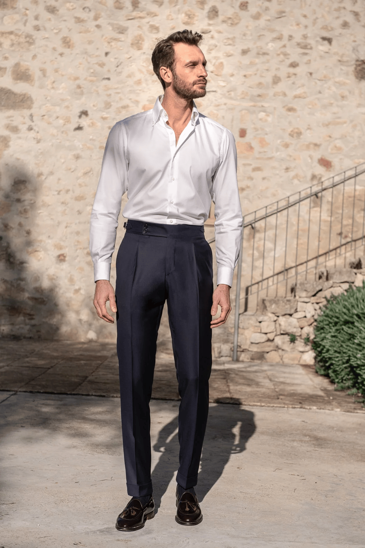 UrbanStride – Plain Straight Casual Pants