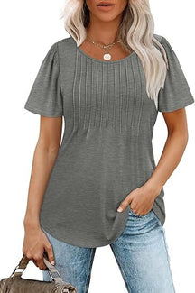 SoftMuse – Casual Dressy Summer Blouse