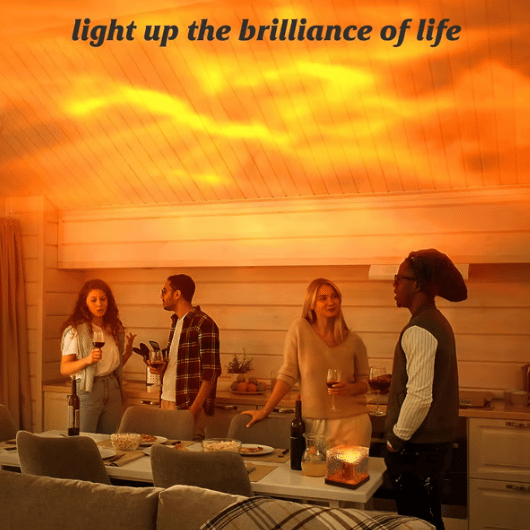 AuroraGlow – Borealis Night Light Projector