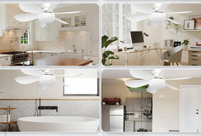 BreezeGlow – Socket Ceiling Fan with Adjustable LED Lighting