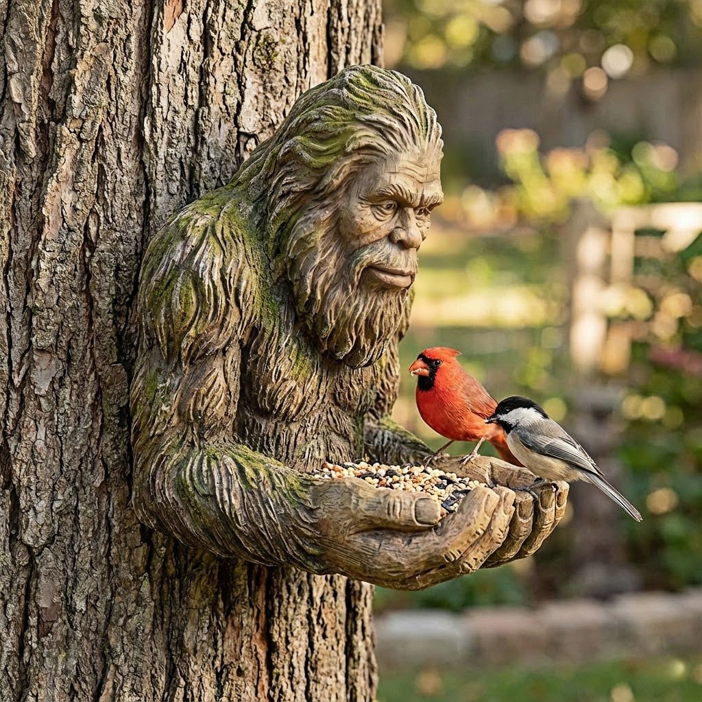 LAST DAY 50% off- -Bigfoot Bird Feeder