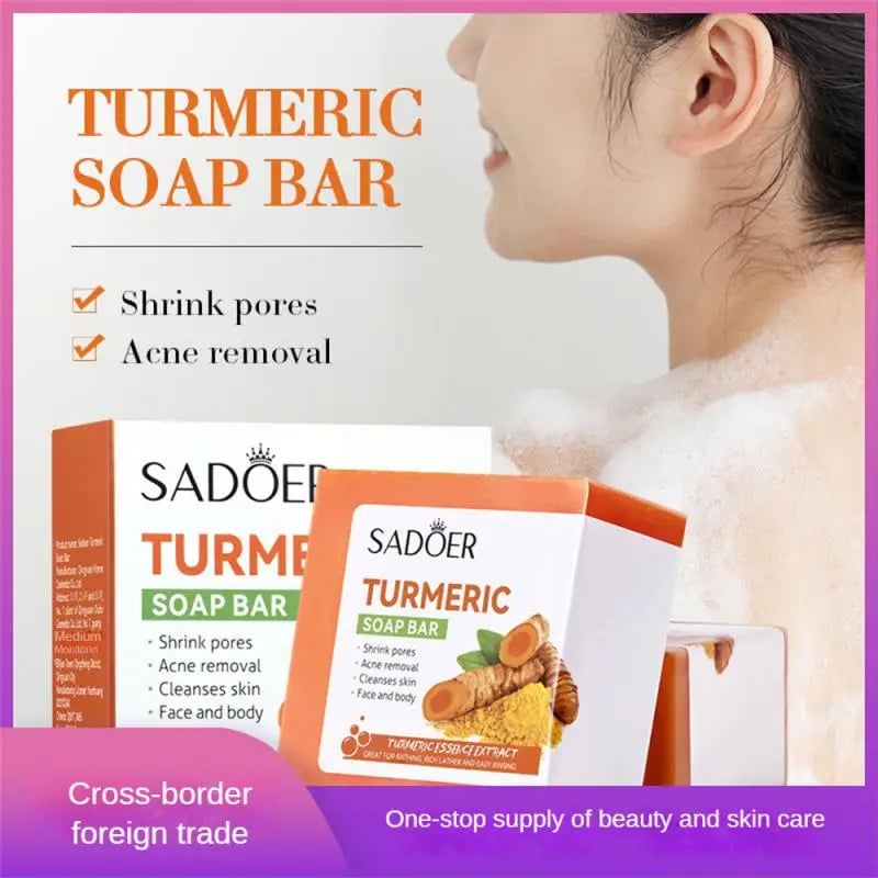 GlowEssence - Herbal Turmeric Brightening Soap