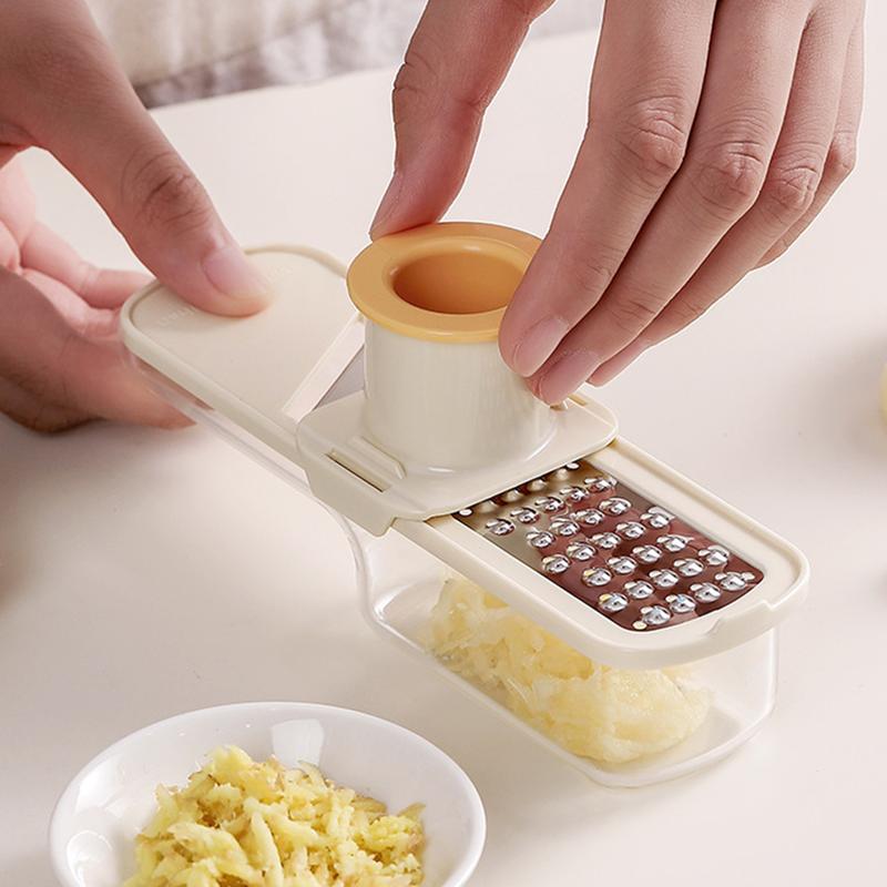 SlicePro – Multifunctional Garlic Grinder with Mandoline Slicer