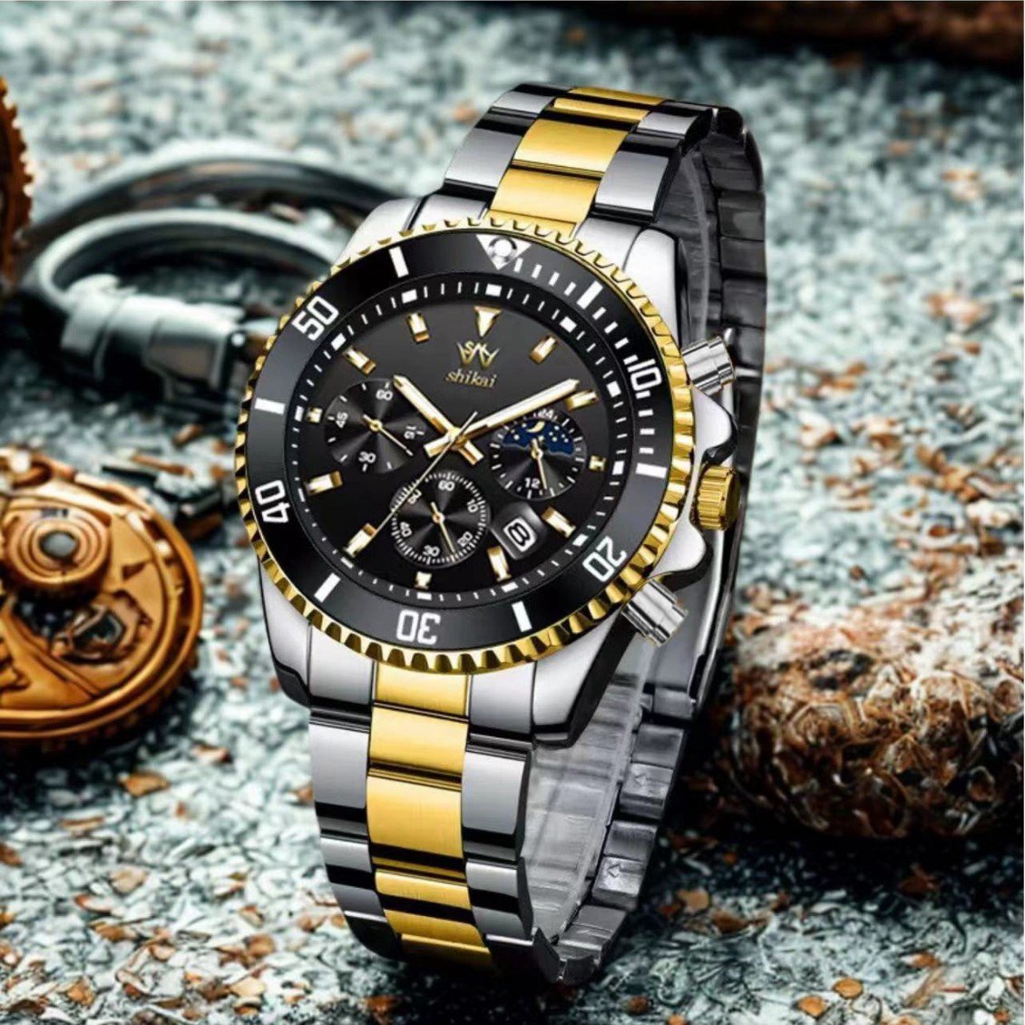 ChronoLuxe – Men’s Luxury Dress Watch