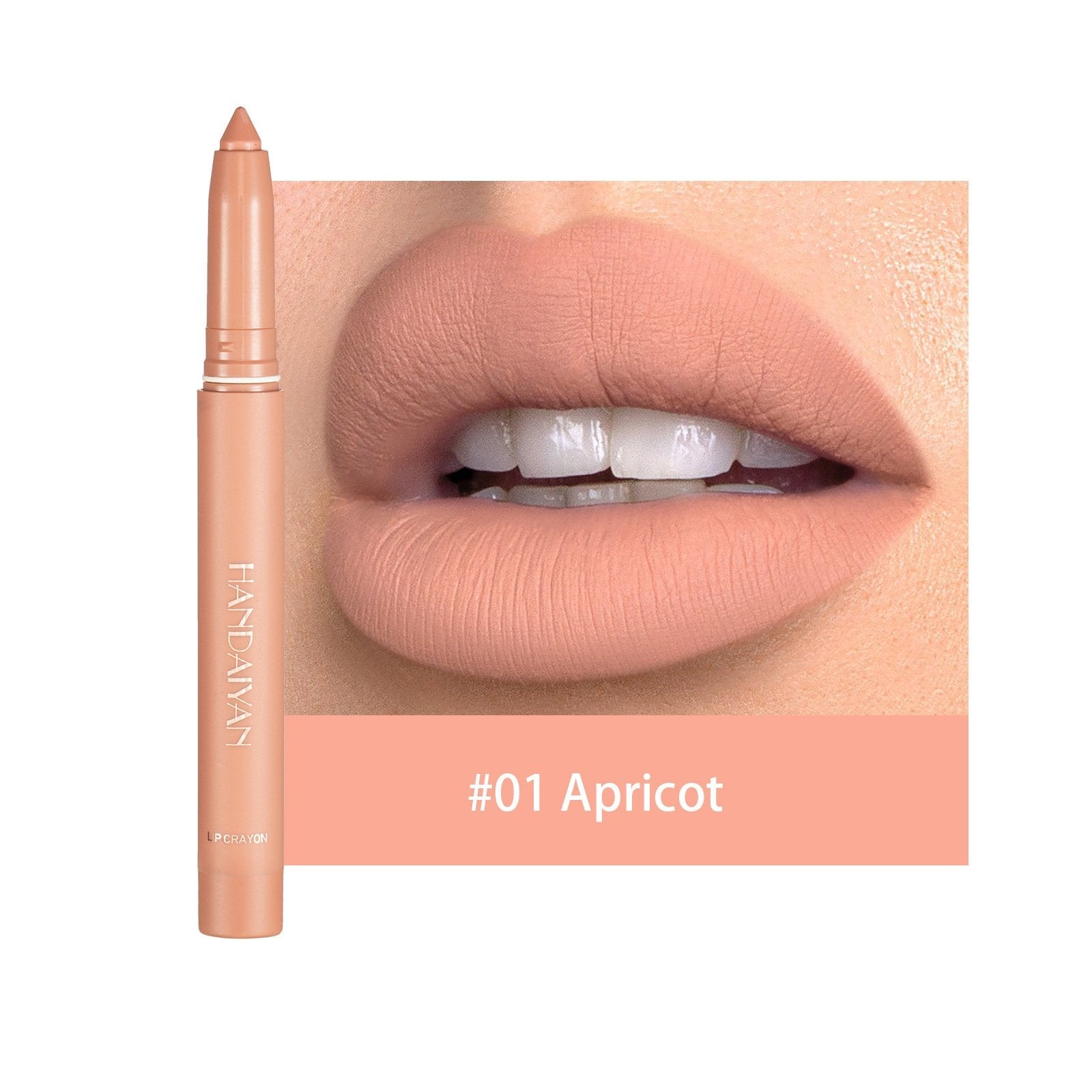 VelvetEase – Matte Lipstick Pencil Set
