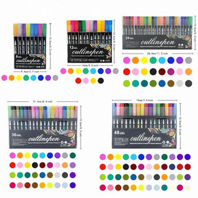 GlowStroke – Double Line Outline Marker Pens