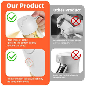 DripLess - Healthy Cooking Oil Sprayer Bottle