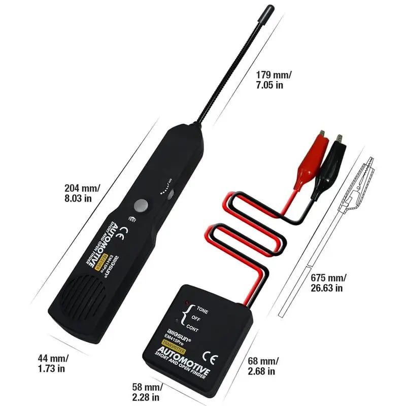 AutoSense – Professional Cable Tester & Tone Generator Tool