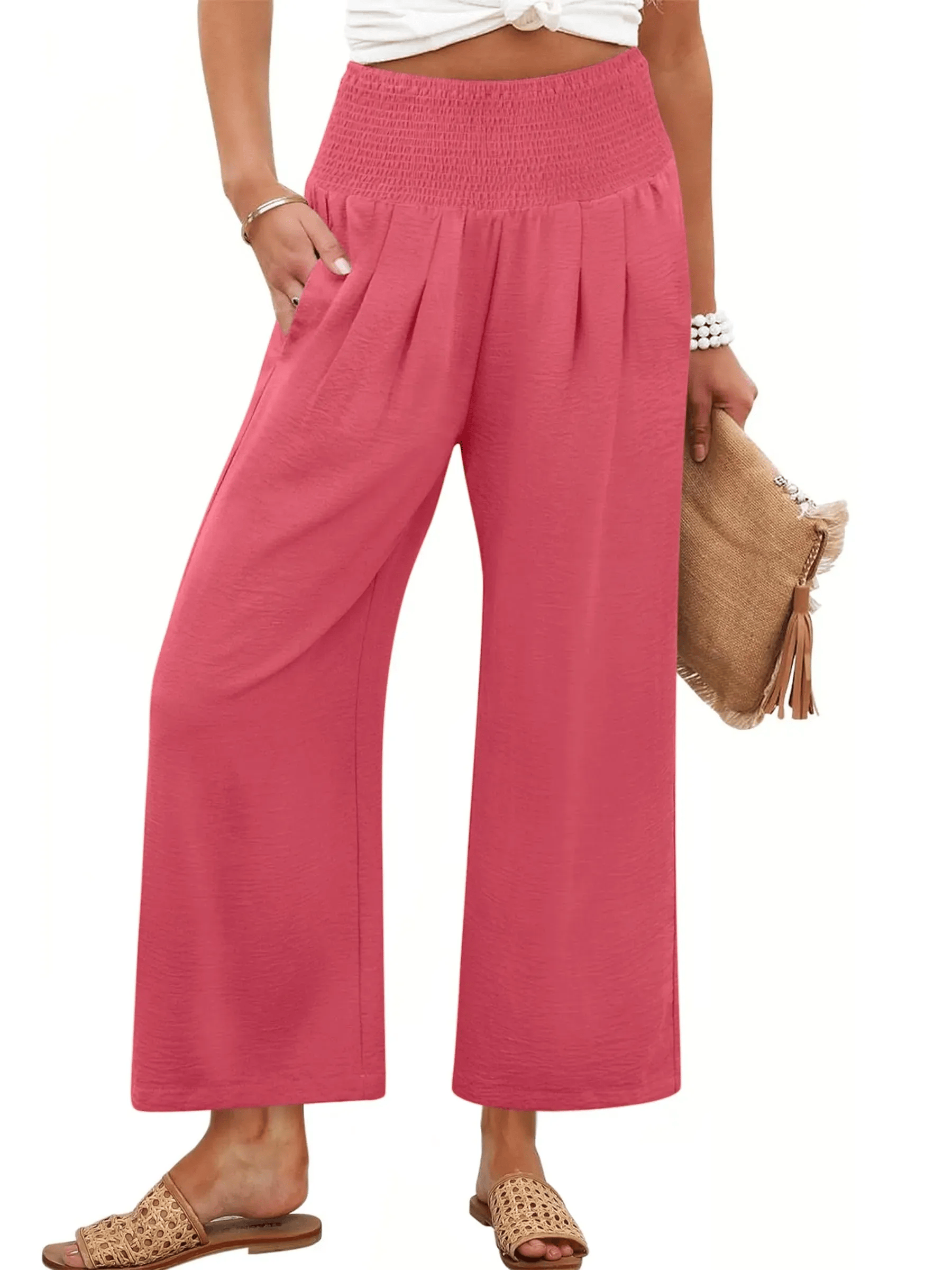 FreeFlow – Lightweight Wide Leg Trousers