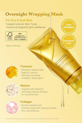 GoldenDew – Overnight Glass Skin Mask