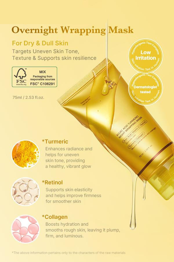 GoldenDew – Overnight Glass Skin Mask