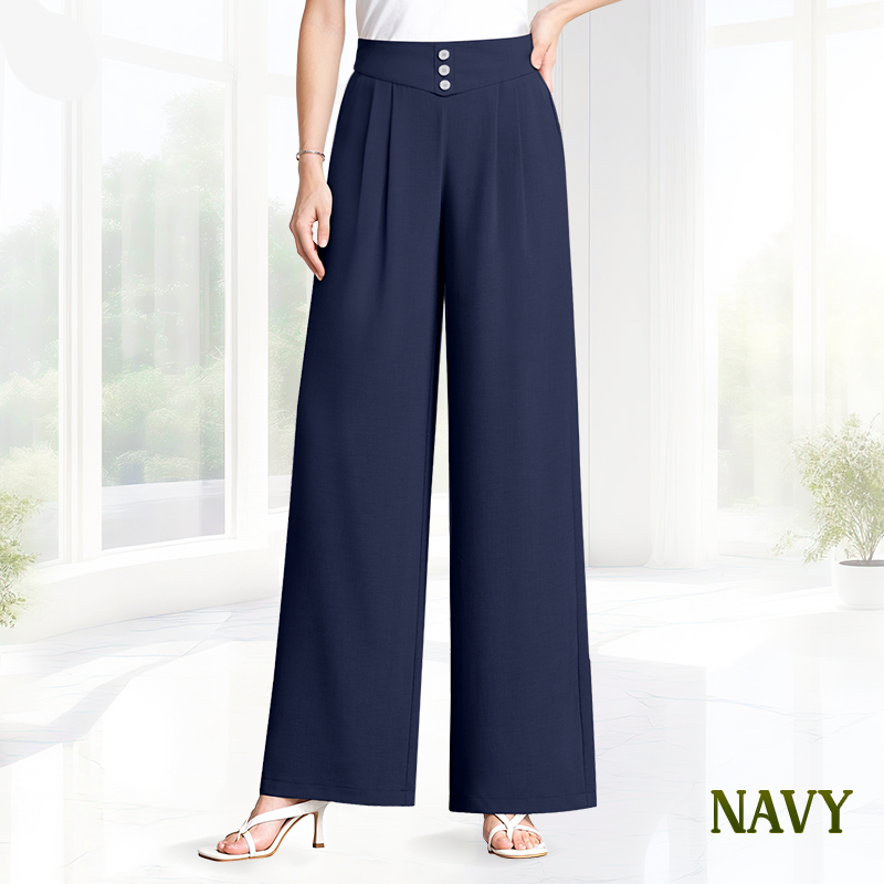 SoftStride – Elegant Wide-Leg Pants