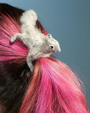 ForestWhim – Needle Felt Animal Hair Accessory