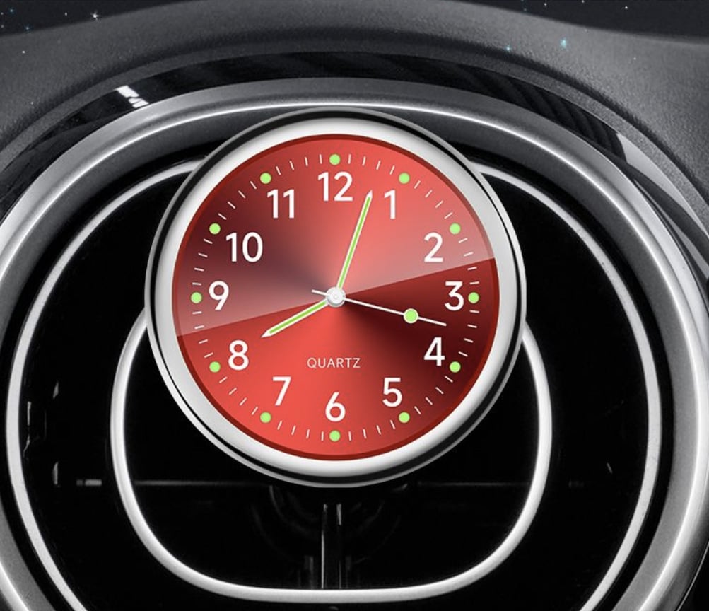 RetroTick – Luminous Vintage Mini Clock Decor