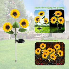 🌻Mother's Day Sale 49% OFF- 🌞Solar LED Sunflower Garden Lights-29.6inch/74cm