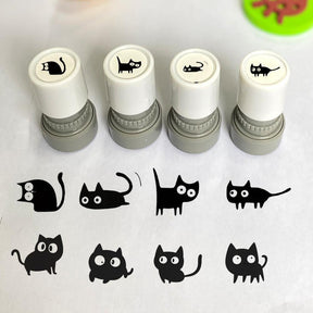 MeowMark – Cat Pattern Stamp Set