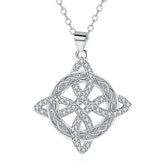 Hecatea – Witch’s Knot Birthstone Necklace