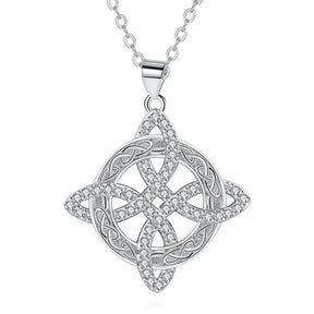 Hecatea – Witch’s Knot Birthstone Necklace