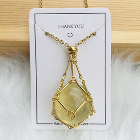 SoulBound - Natural Healing Crystal Necklace
