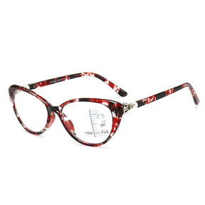 VisionLux – Women’s Trendy HD Anti-Blue Light Cat Eye Glasses