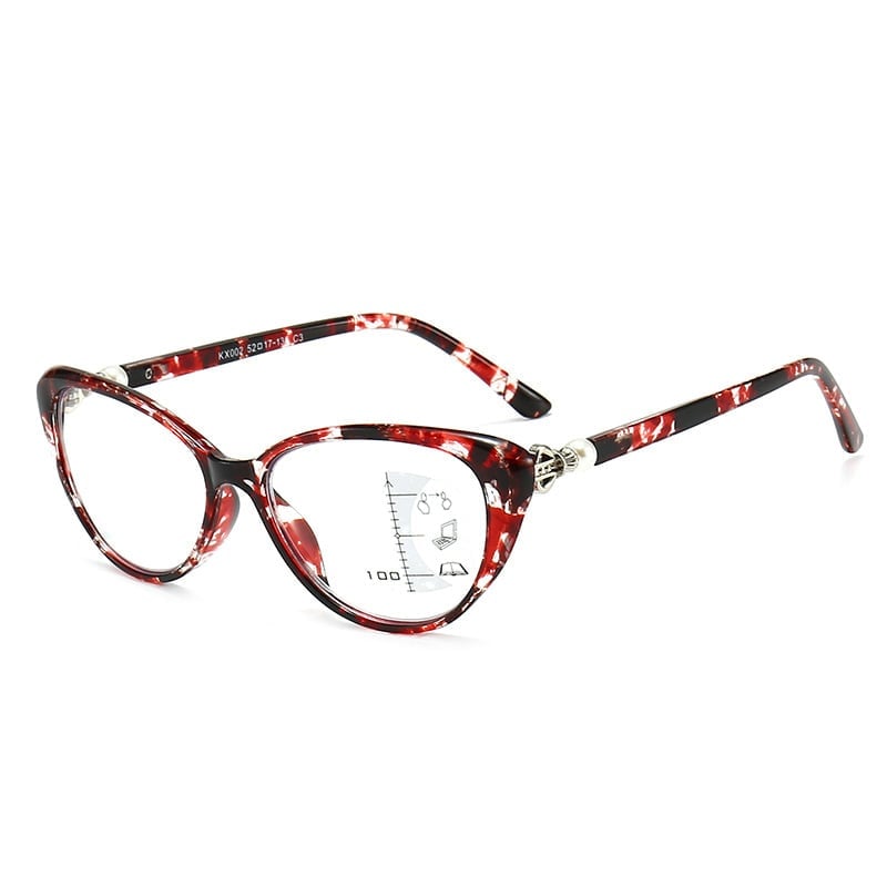 VisionLux – Women’s Trendy HD Anti-Blue Light Cat Eye Glasses