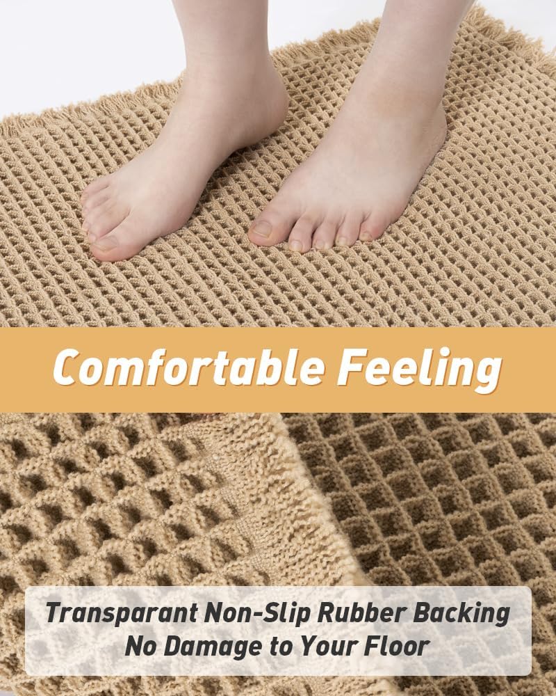 CozyStride – Upgraded Waffle Runner Rug
