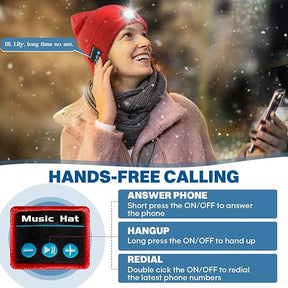 SmartWarm – Unisex Bluetooth Beanie