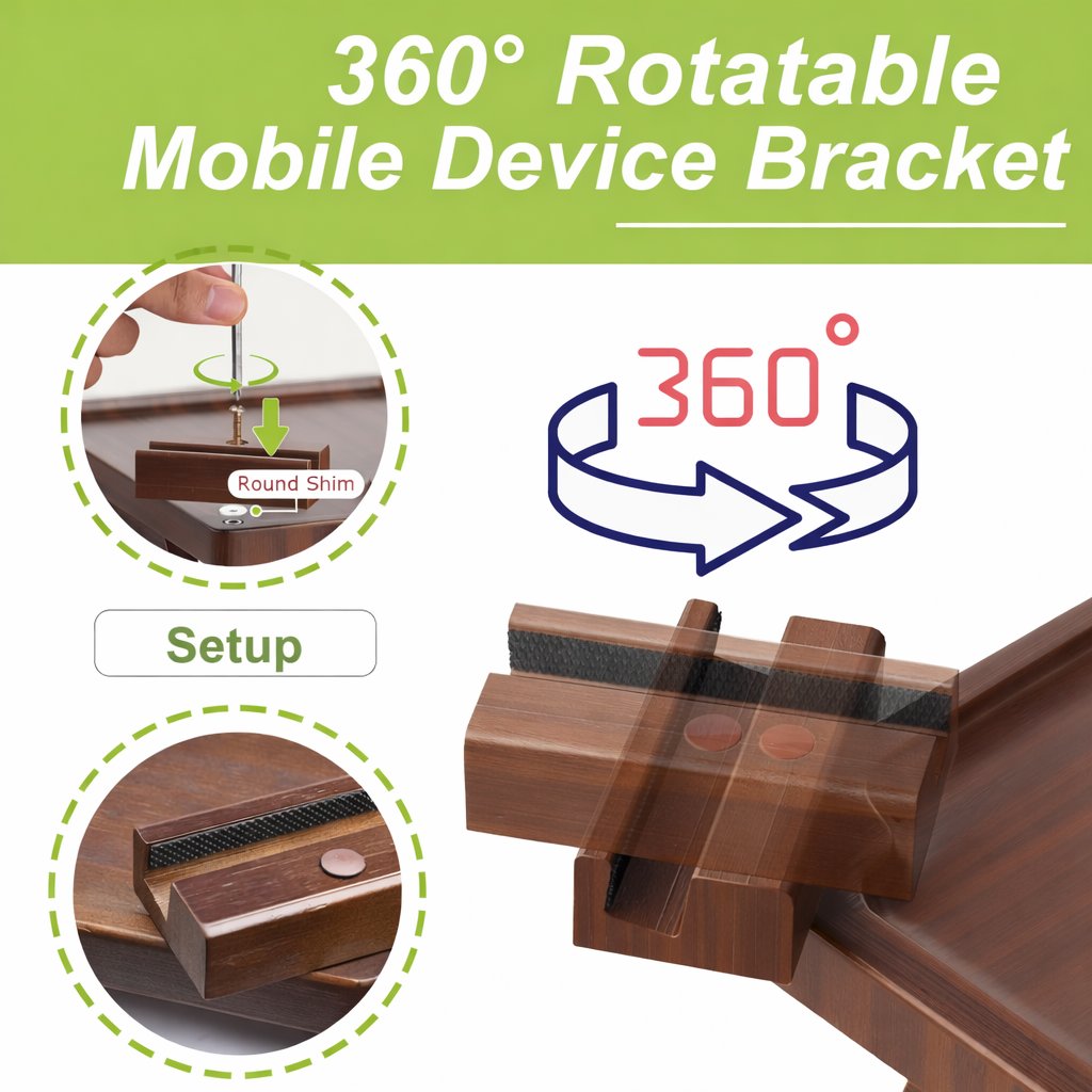 CouchBuddy – 4-in-1 Armrest Tray