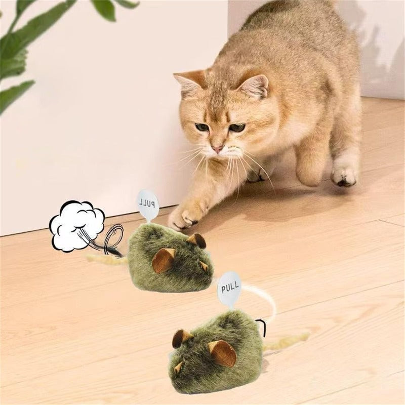 WhiskerJoy – Ultra-Realistic Squeaky Mouse Cat Toy
