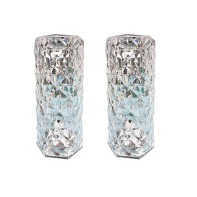 AuraShine – Multi Color Rose Crystal Diamond Lamp
