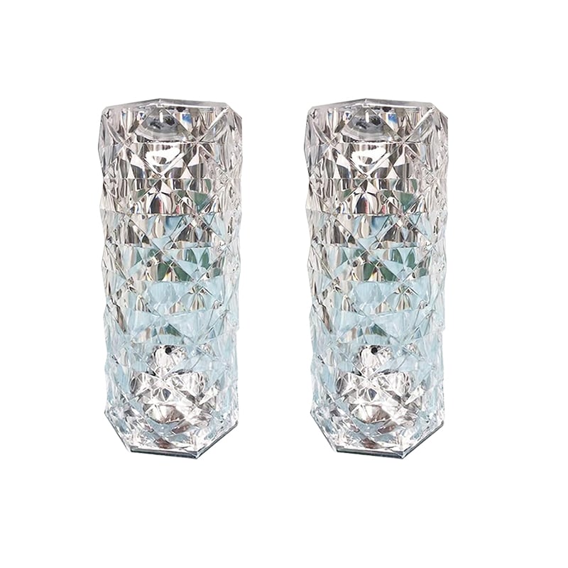 AuraShine – Multi Color Rose Crystal Diamond Lamp