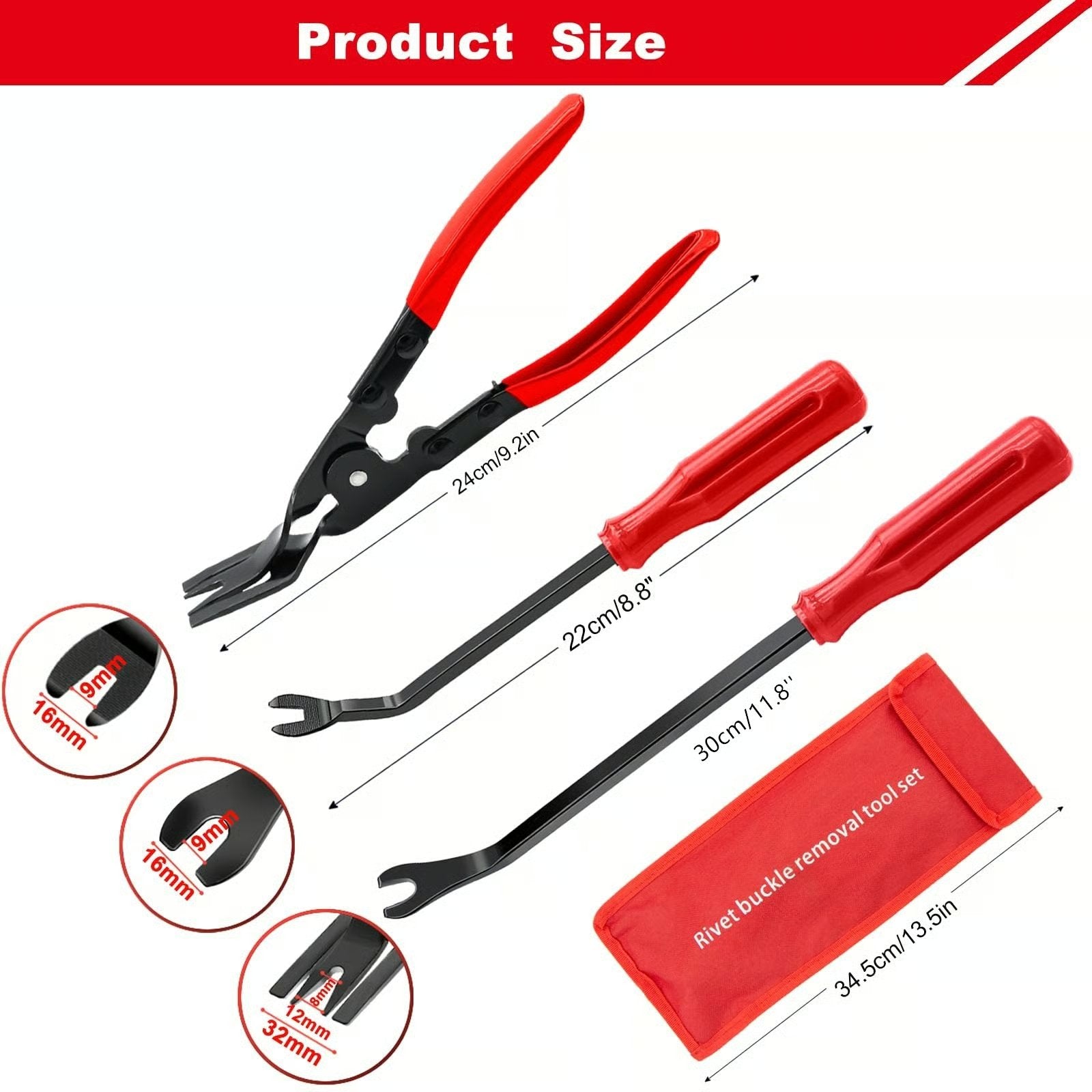 AutoEase – Trim & Panel Clip Removal Tool Kit