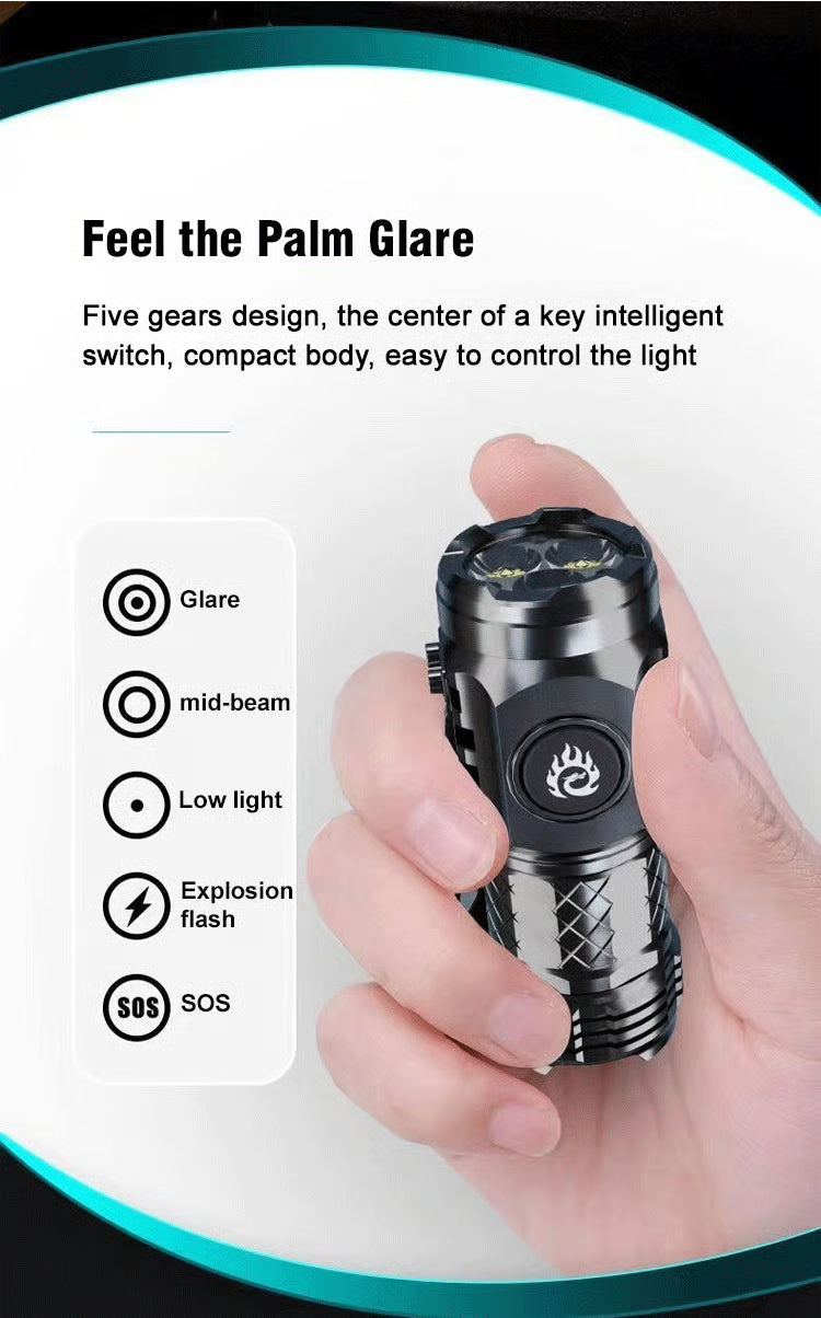AuraBeam – Super Power Rechargeable Flashlight