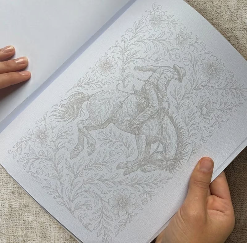CalmLines – Therapeutic Reverse Coloring Book with Thick, Easy-Tear Pages
