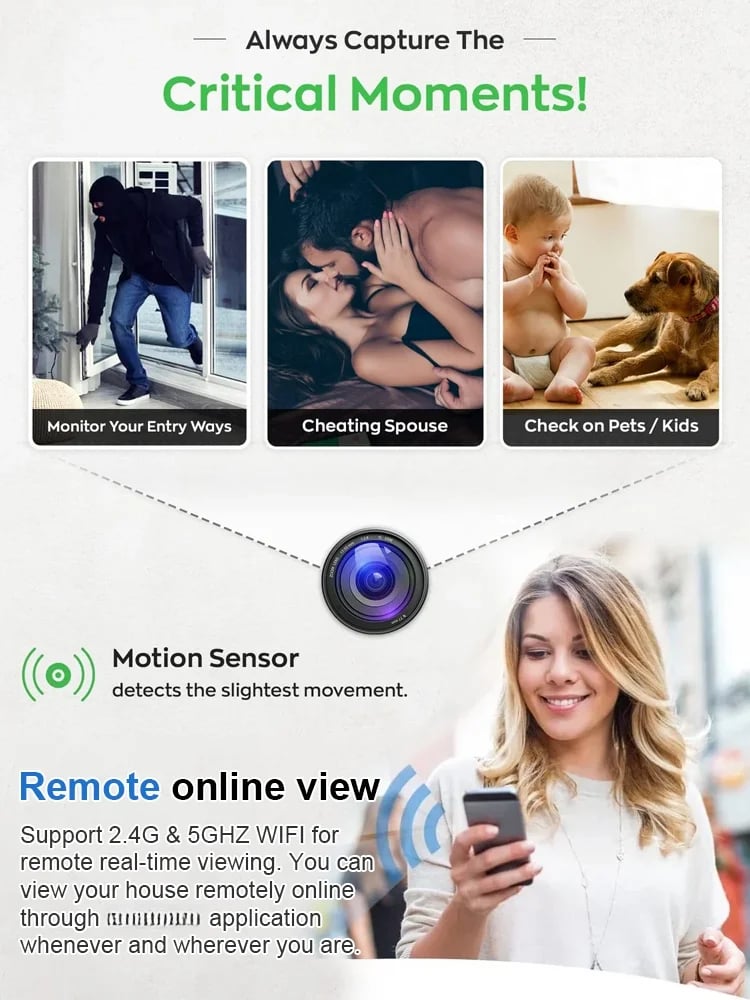 NightVision – Invisible HD Security Camera