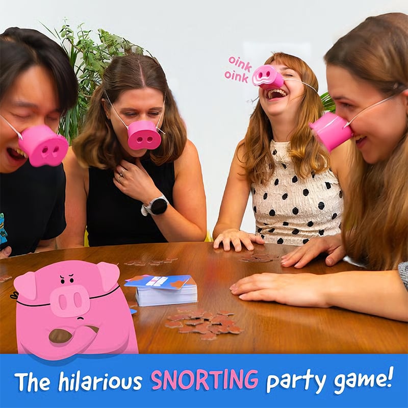 PuzzlePig – Nose‑Match Dice Game for All Ages