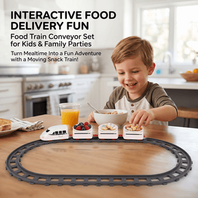 FunRail – Rotating Food Train Serving Set