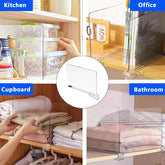 NeatStack – Acrylic Clothes Shelf Divider