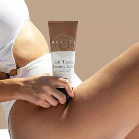 BronzeAura – Natural Finish Self Tanner Lotion
