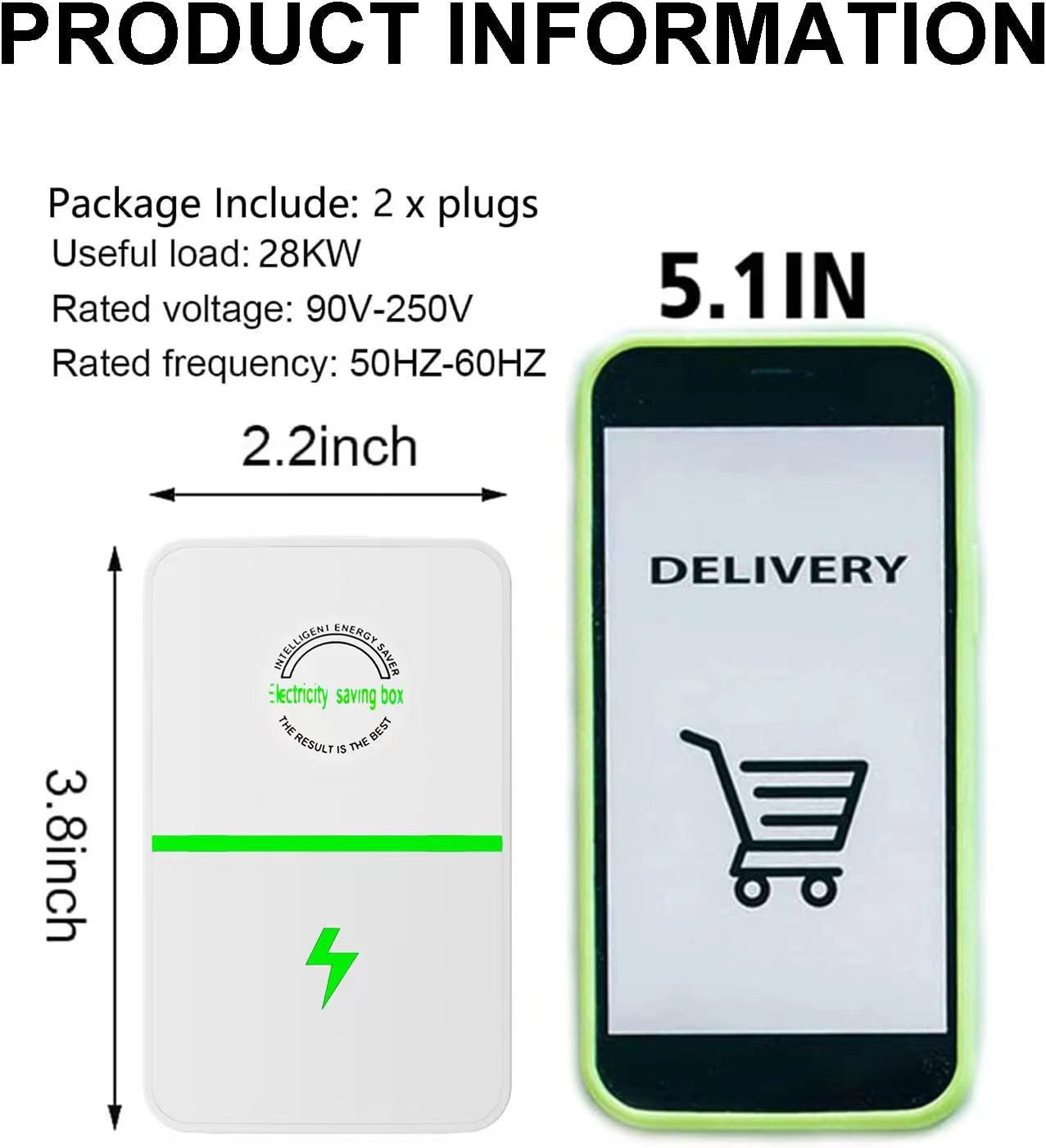 VoltSave – Energy Saver Plug-In Power Box