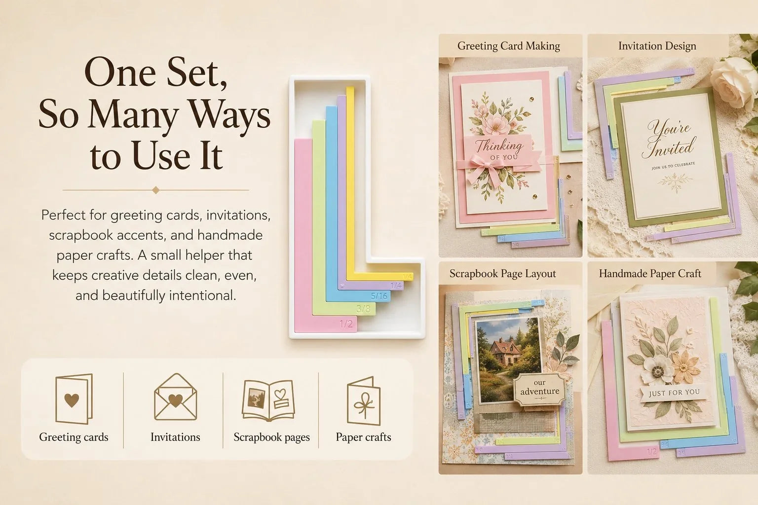CraftAlign – Precision Card Guide Set