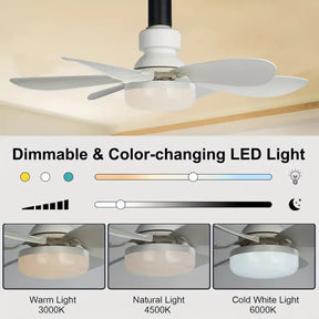 SmartBreez PRO | 2-in-1 Ceiling Fan & LED Light