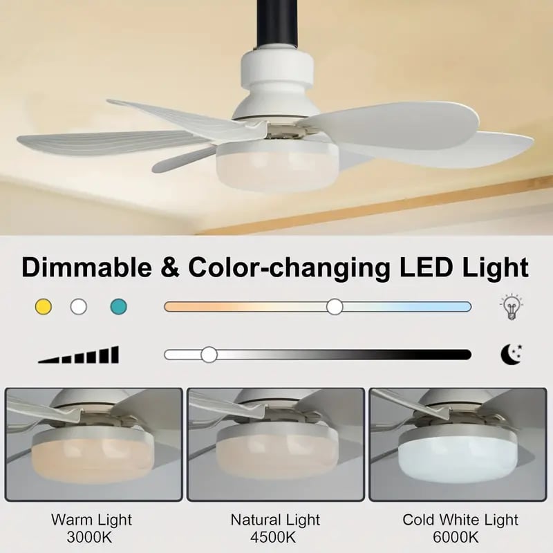 SmartBreez PRO | 2-in-1 Ceiling Fan & LED Light