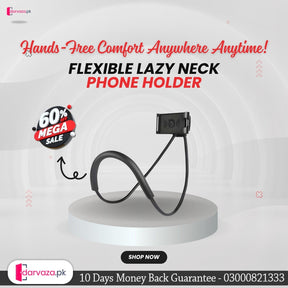 LazyGrip – Hands-Free Neck Phone Holder