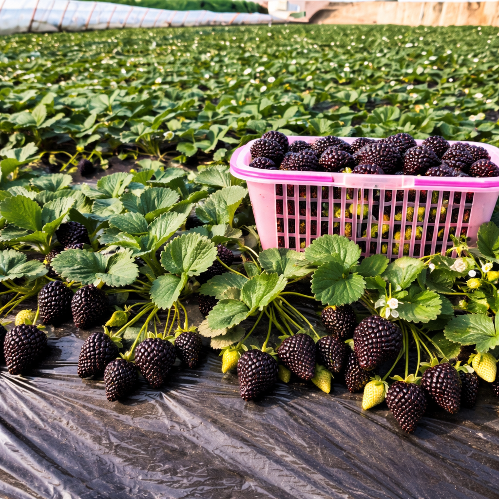 ShadowBerry - Exotic Black Strawberry Seeds
