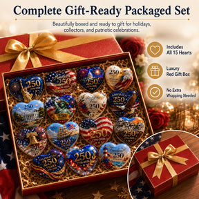 HeritageStars - 15-Piece Patriotic Collectibles