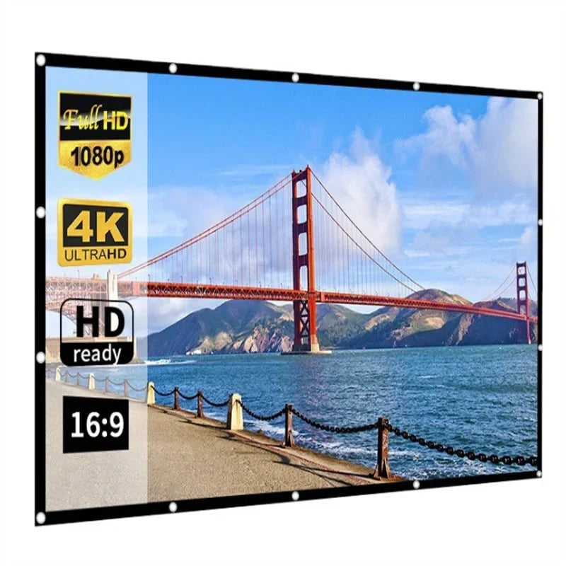 CinemaView – HD Matte White Projection Screen