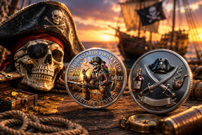 RumRaider – Double-Sided Pirate Challenge Coin